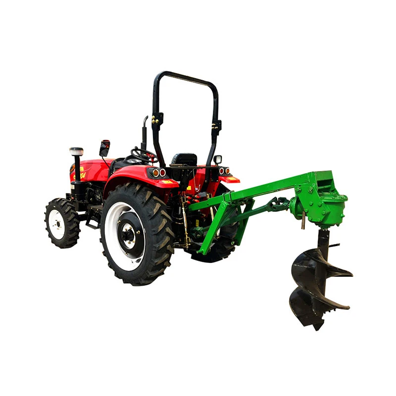 Tree planting excavator