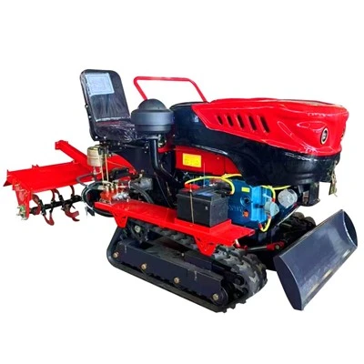 New Crawler Rotary Tiller 25hp 35hp Farmland Rotary Tiller