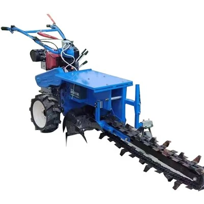 Small And Flexible Walk-Behind Trencher